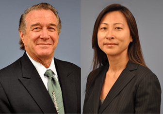 Attorneys Alan Plevy and Kyung (Kathryn) Dickerson