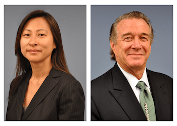 Attorneys Alan Plevy and Kyung (Kathryn) Dickerson
