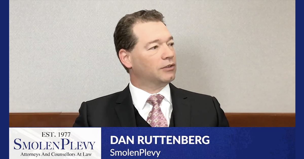Attorney Daniel Ruttenberg discusses the new tax law's impact on charitable giving.