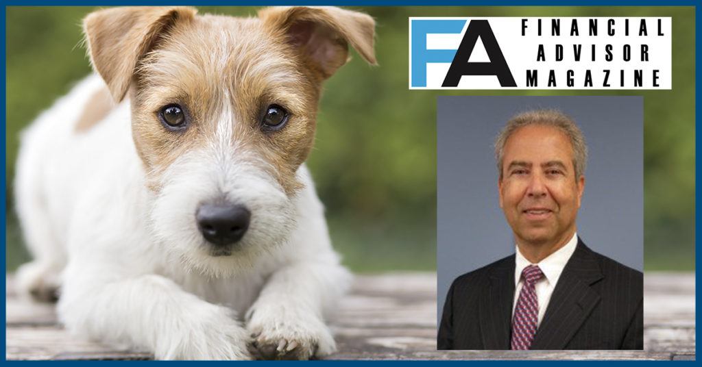 Attorney Jason Smolen discusses estate planning for your pets in Financial Advisor Magazine.