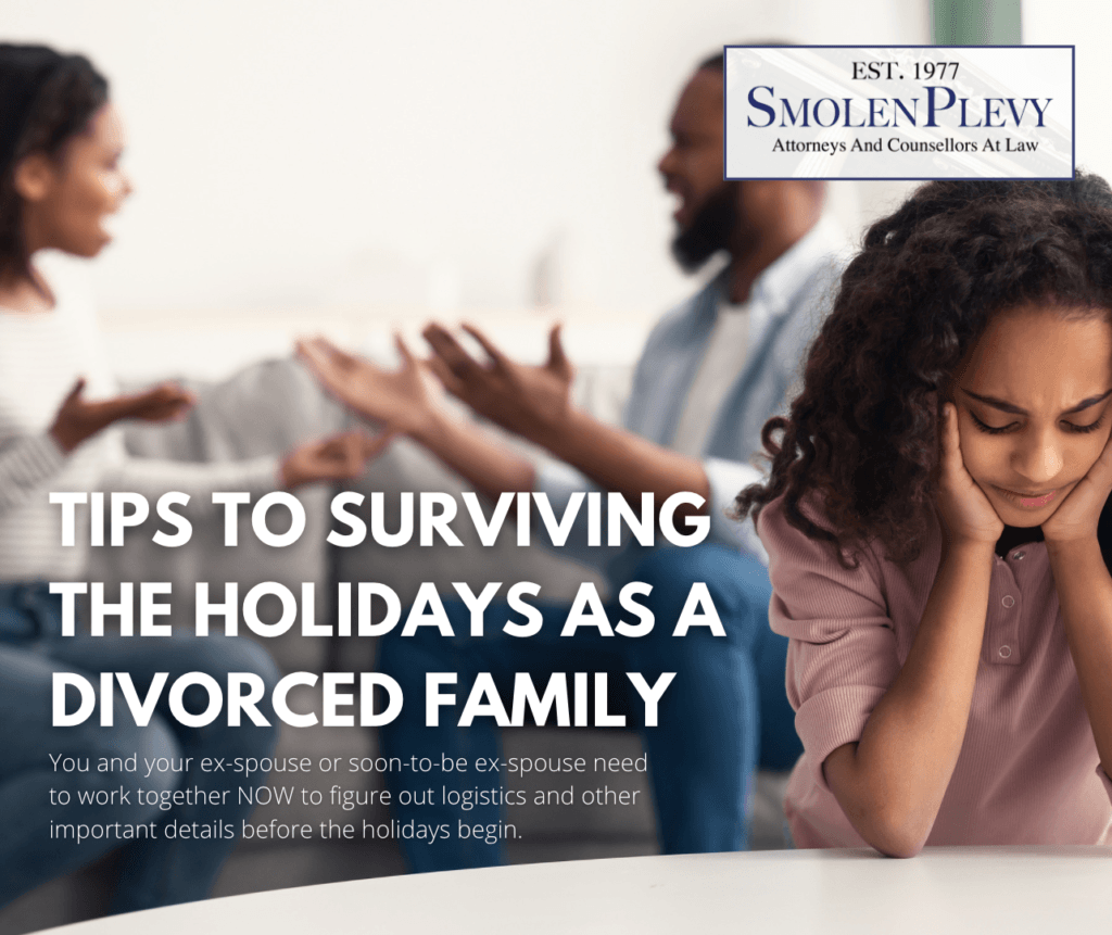 Tips to Surviving the Holidays as a Divorced Family - You and your ex-spouse or soon-to-be ex-spouse need to work together now to figure out logistics and other important details before the holidays begin.