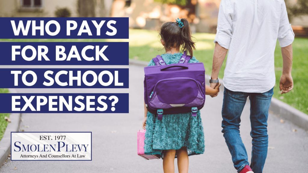 Divorce Dilemma: Who Pays for Back-to-School Expenses?