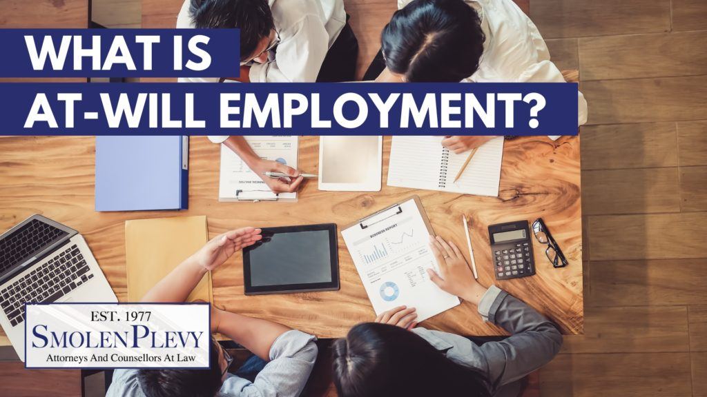 What is at-will employment?